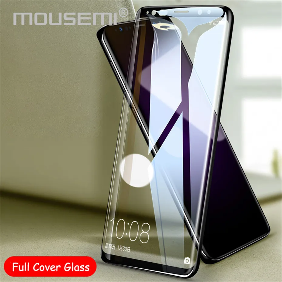 MOUSEMI Protective Glass For Samsung S9 S8 Plus Full Cover Screen Protectors 9H 3D Film For Samsung Galaxy S8 S9 Tempered Glass (1)