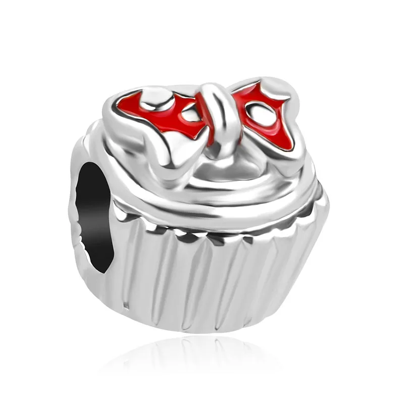 A1069 Европейский 1 шт. Корона клубника сердце Кристалл Подвески Fit Pandora талисманы браслет для женщин мужчин diy Ювелирные изделия EL086 - Цвет: A1069