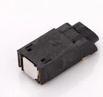 

20PCS 3.5 headphone jack audio jack tablet PJ-303 has a short 5-pin gold-plated black head
