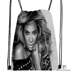 Custom beyonce @ 4 походная сумка на шнурке для мужчины женщины милый рюкзак дети ранец (черный Назад) 31x40 см #20180611-03-142