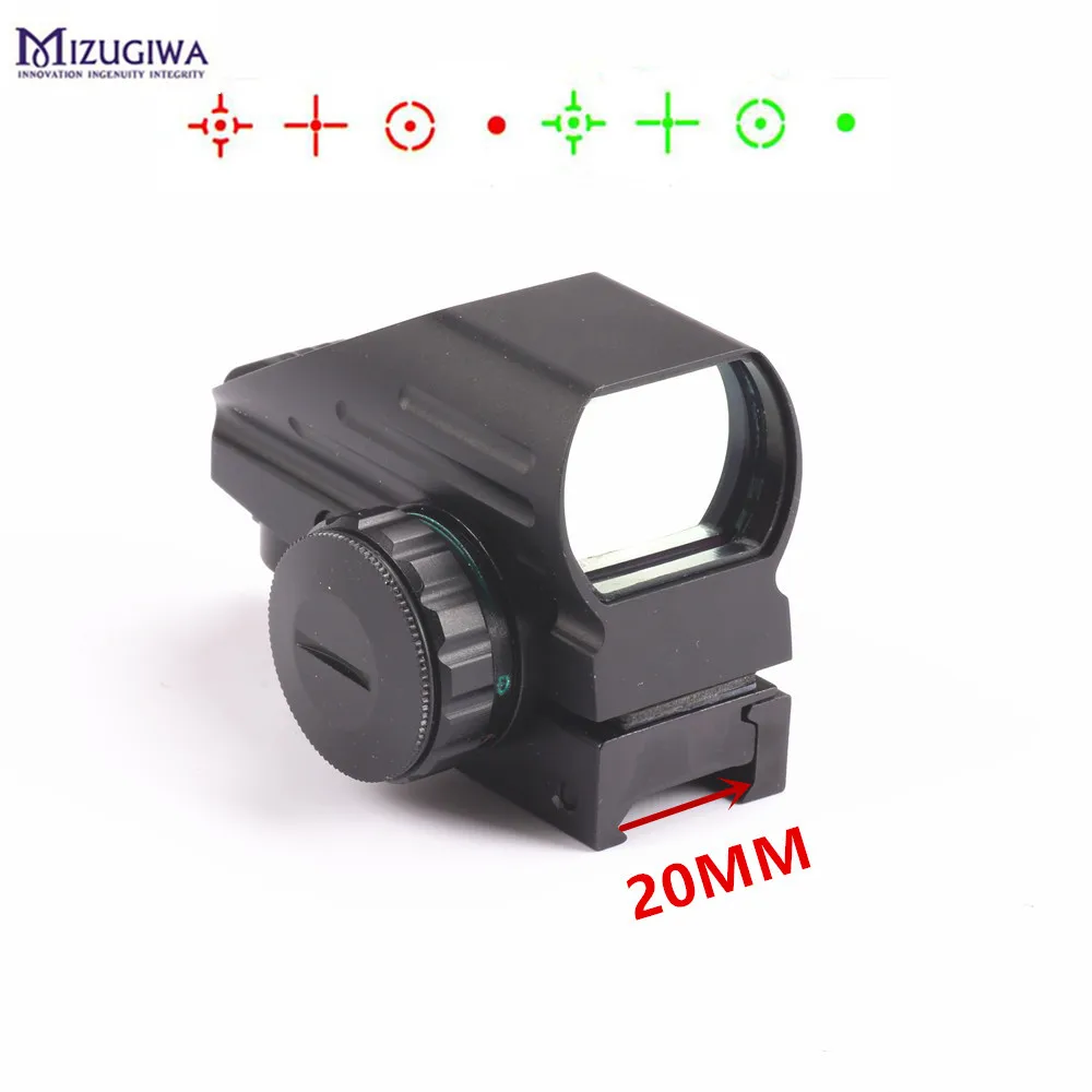 4 Reticle red green dot