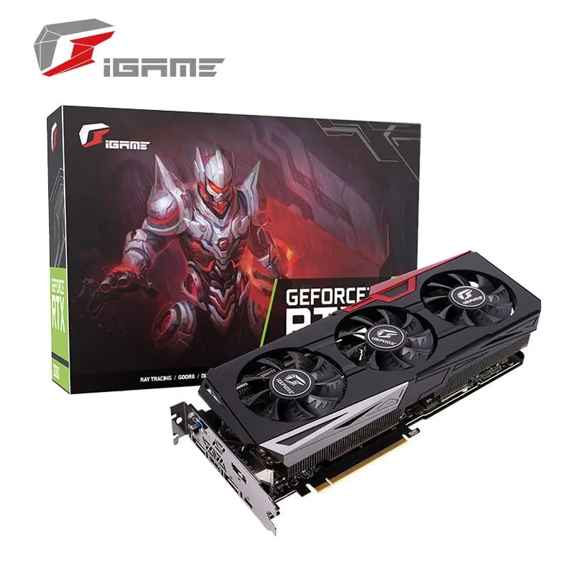 

Colorful Nvidia iGame GeForce RTX 2070 Ultra OC Graphic Card 8GB GDDR6 256 Bit 1620MHz Video card for GPU TU106 Gaming PC