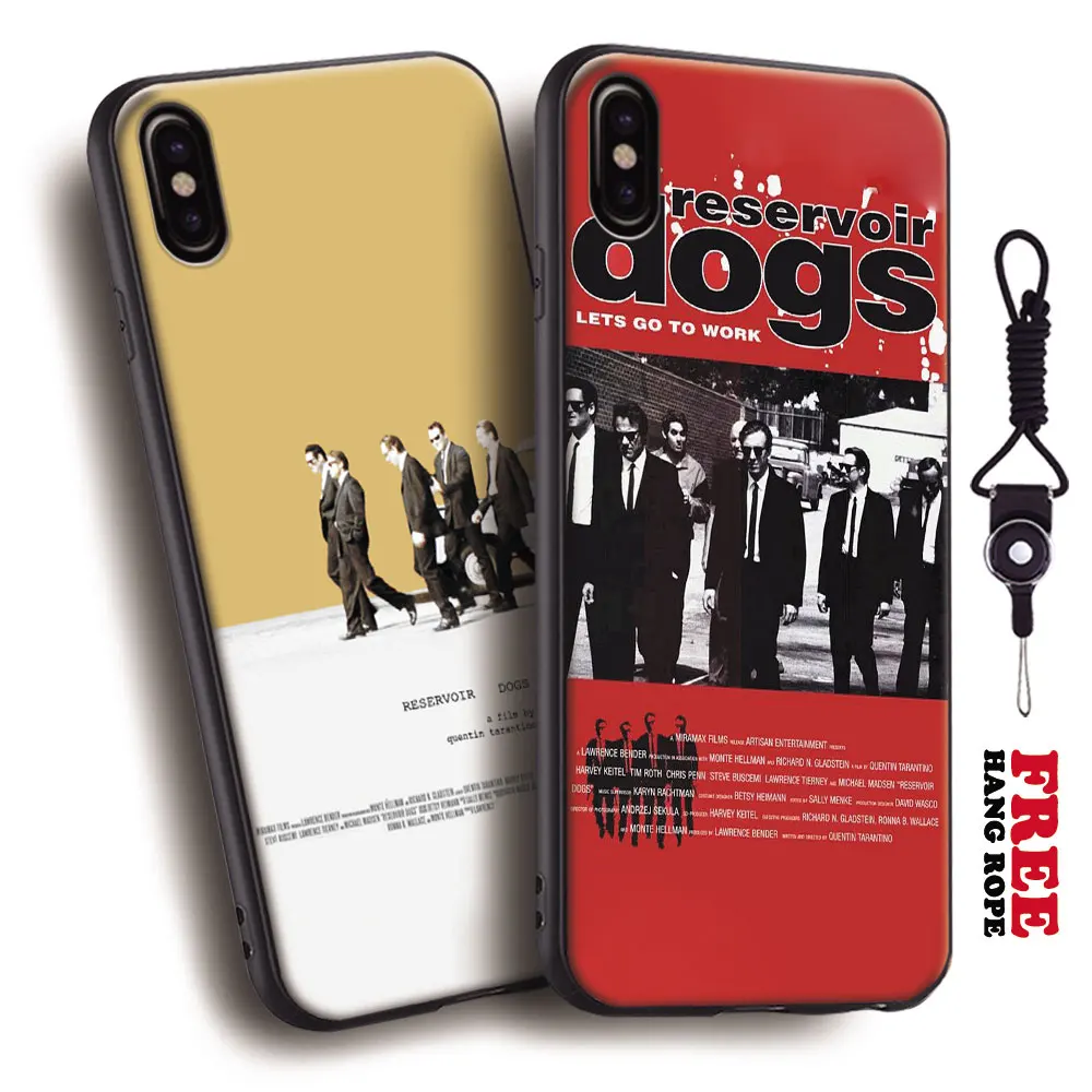 

Reservoir Dogs movie poster Tpu Soft Silicone Phone Case Cover Shell For Apple iPhone 10 X 5 5s SE 6 6s 7 8 Plus