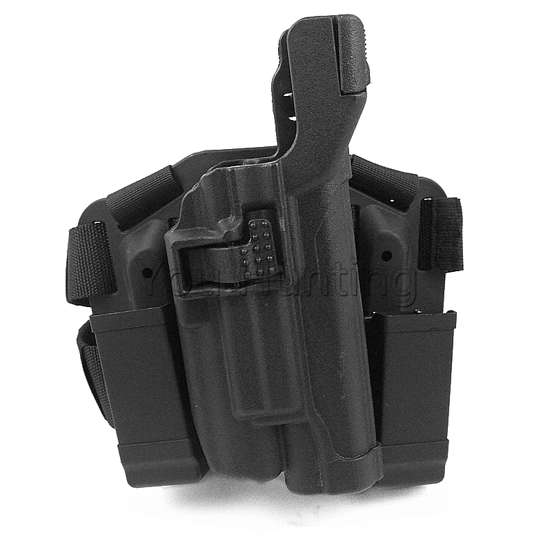 Tactical Holster Airsoft Level 3 Drop Leg Holster fit Colt 1911 RH Type