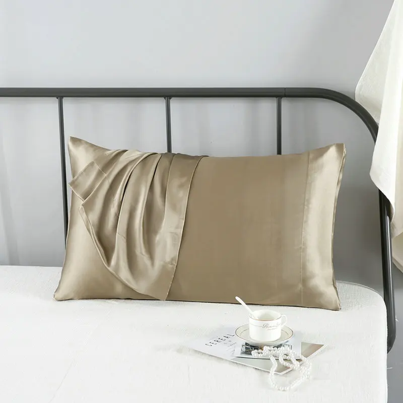 16momme Terse Silk Pillowcase 100 Pure Mulberry Silk Soft Double Silk