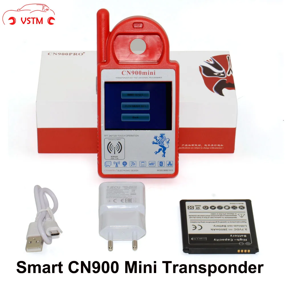 VSTM CN900 мини транспондер ключ программист прошивка версия V5.18 поддержка Многоязычная копия
