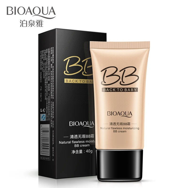 

BIOAQUA Face Whitening and Brighten BB Cream CC Cream Perfect Cover Pore Contour Makeup Cream Base Liquid Foundation Cosmetics