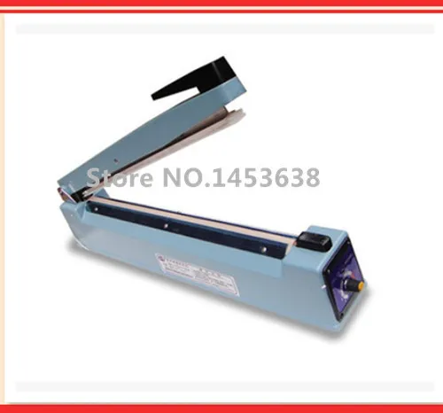 16" 220V 400mm Plastic body impulse sealer Plastic Bag Closer Hand pressure PP PE Sealer plastic film manual packing machine