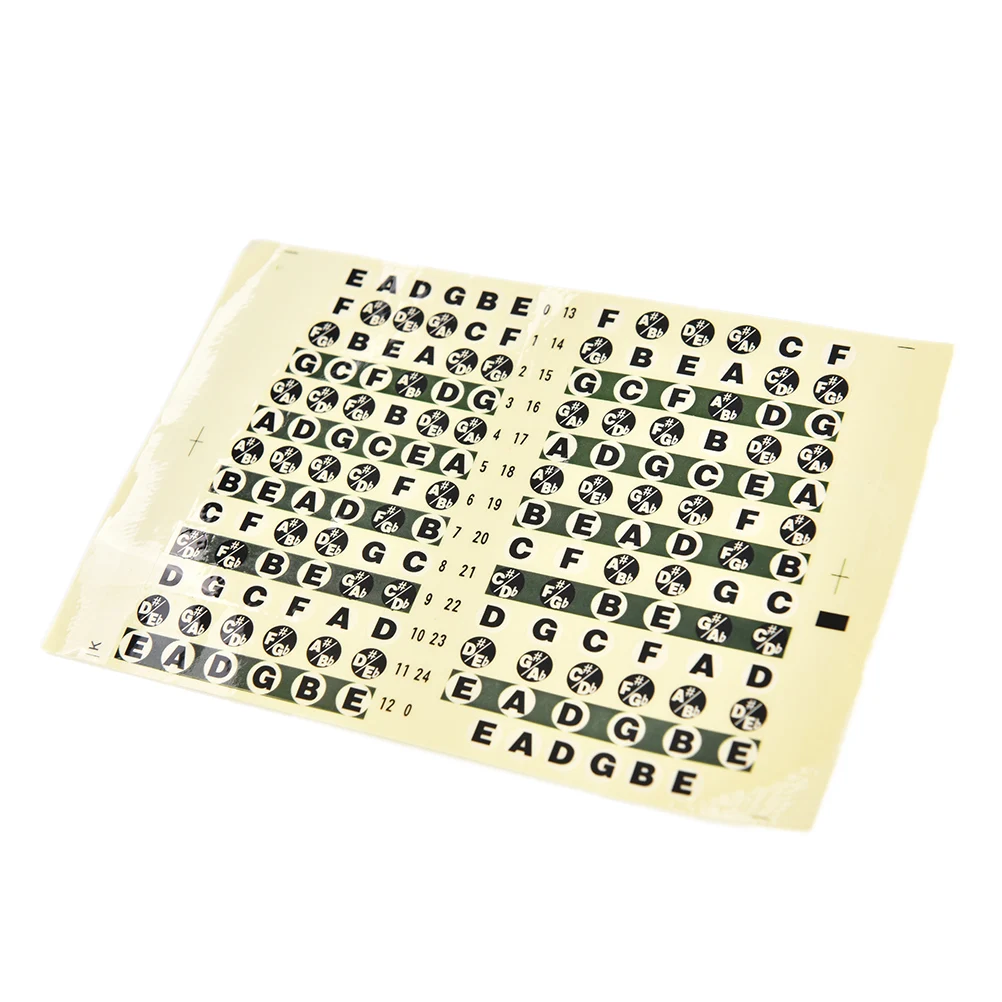 

1 pcs new Fret Sticker Professional Acoustic Electric Guitar Neck Fretboard Fingerboard Note Scale Label Sticker