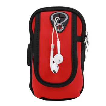 

DHL 200pcs high quality Armband Running Bag Arm Wrist Band Hand Mobile Phone Case Holder Bag Waterproof Nylon storage bag