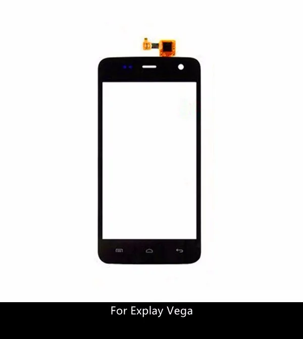 Vega емкостный дисплей экран дигитайзер Переднее стекло для Explay Vega Сенсорная панель