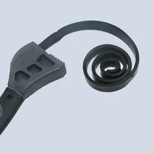 500mm Multifunctional Black Belt Wrench Plastic Adjustable Opener Auto Repair Filter Universal Wrench