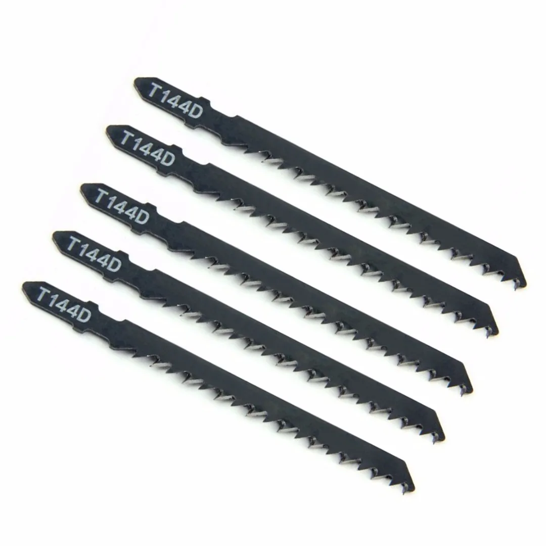 Buy DWZ 5pcs T344D HCS Curved Jigsaw Blades Extra Long