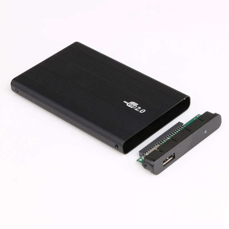 USB2.0 жесткий диск Корпус HDD внешний бокс чехол Caddy 2," IDE HDD со светодиодный светильник для настольного компьютера ПК
