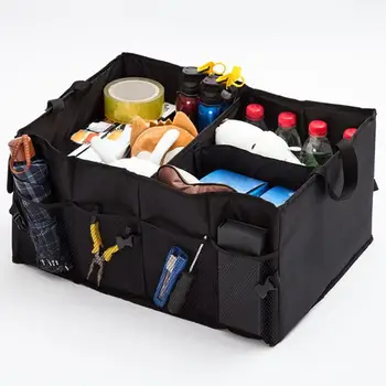 

Car Storage Box Waterproof Folding Container Case Collapsible Cargo Storage Box Auto Interior Storage Organizer Container
