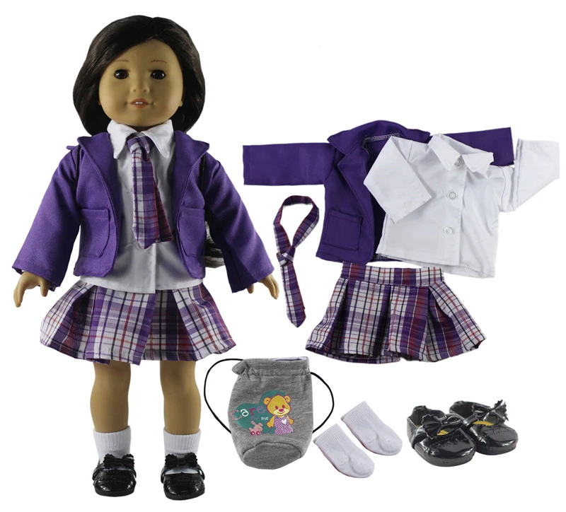 american girl doll school clothes