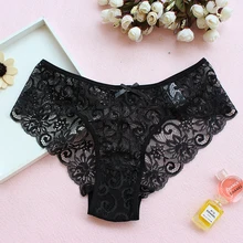 1 pcs Sensuais Calcinha de Renda Das Mulheres Da Moda de Algodão Sem Costura Cuecas Respirável de Alta Qualidade Cintura Baixa Roupa Interior Das Mulheres Venda Quente Plus Size tamanho