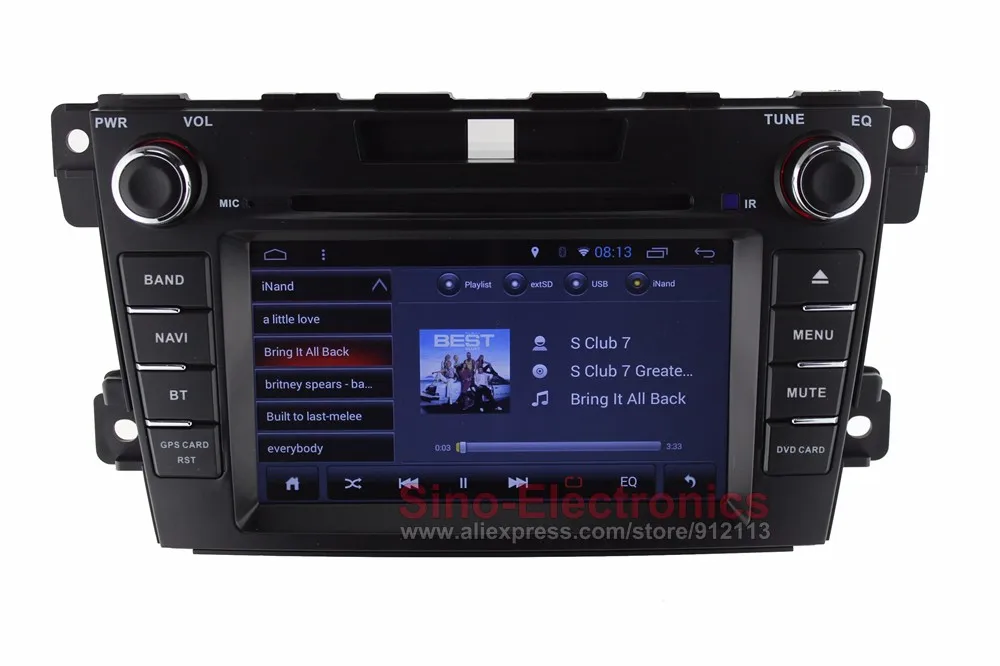 Top Octa Core Android 8.1 Car DVD GPS for Mazda CX-7 2008-2012 with Bluetooth Radio RDS Wifi Antenna 20