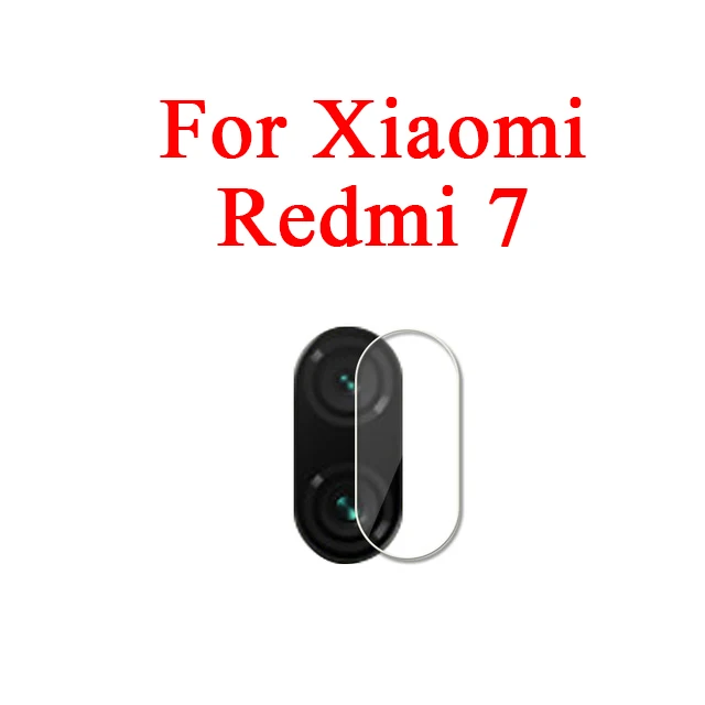 Защитное стекло для объектива для xiaomi redmi note 7 note7 xio mi siao mi red mi закаленное защитное стекло для экрана - Цвет: For Redmi  7