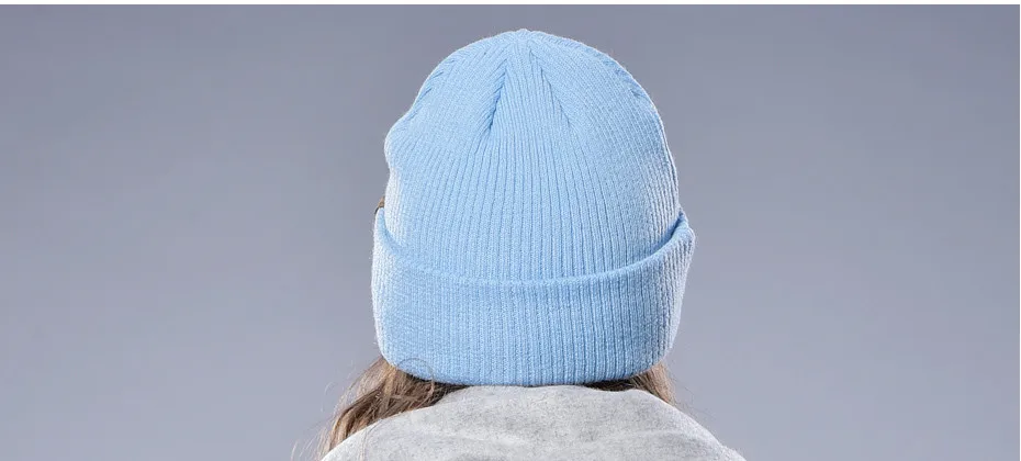 FURTALK Женщина Шерсти Вязать Шапочки Hat Манжеты Шапочка Смотреть Cap Весна Череп hat Зимняя шапка