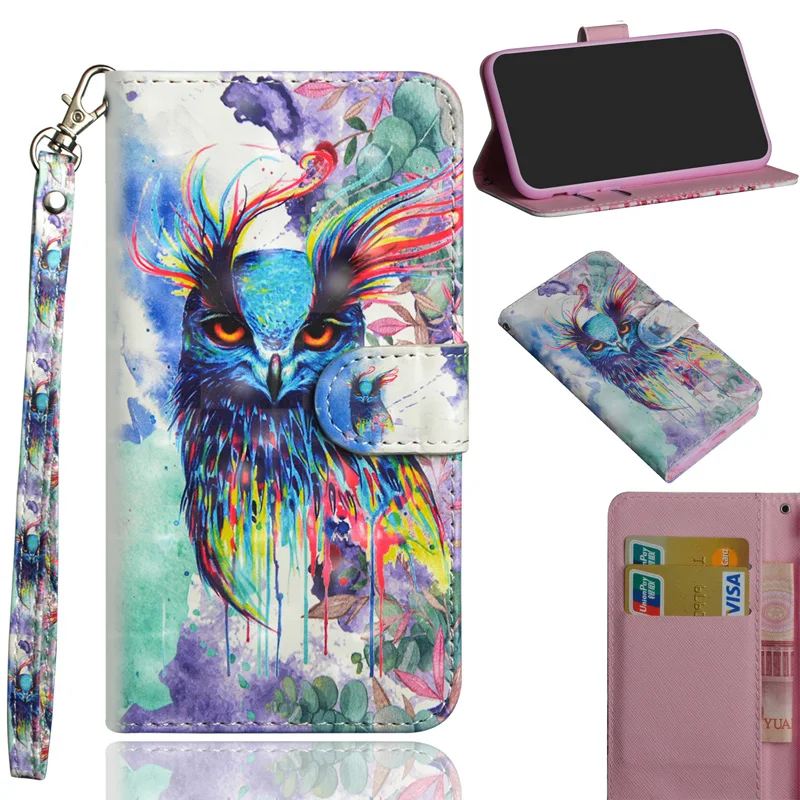 

Butterfly Leather Flip Case For Samsung Galaxy A50 Case A70 Mobile Phone Funda Wallet Cover Bag For Coque Galaxy A40 Case Soft