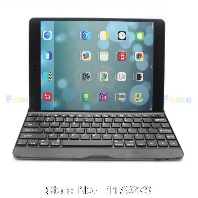 

2015 new Bluetooth Aluminum Keyboard Case Cover For iPad air 2 / for iPad 6 / for iPad air 5