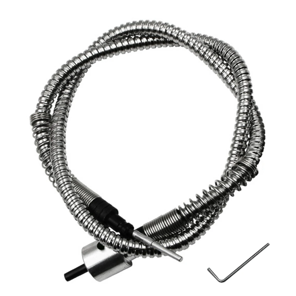 Universal Rotary Grinder Handle Power Tool Mini Separate Woodworking Extension Rod Stainless Steel Flexible Shaft Electric Drill |