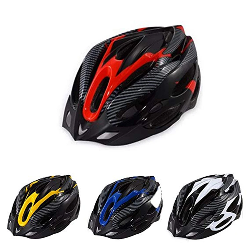 Outdoor Bicycle Carbon Fiber Helmets Cycling Bicycle Adult Bike Safe