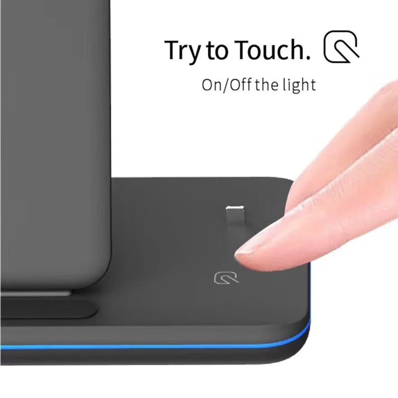 Tongdaytech 3in1 Qi Fast Wireless Charger For Apple Watch 5 4 3 2 1 Quick Charging Dock Station For Iphone 8 Pus XS 11 Pro MAX