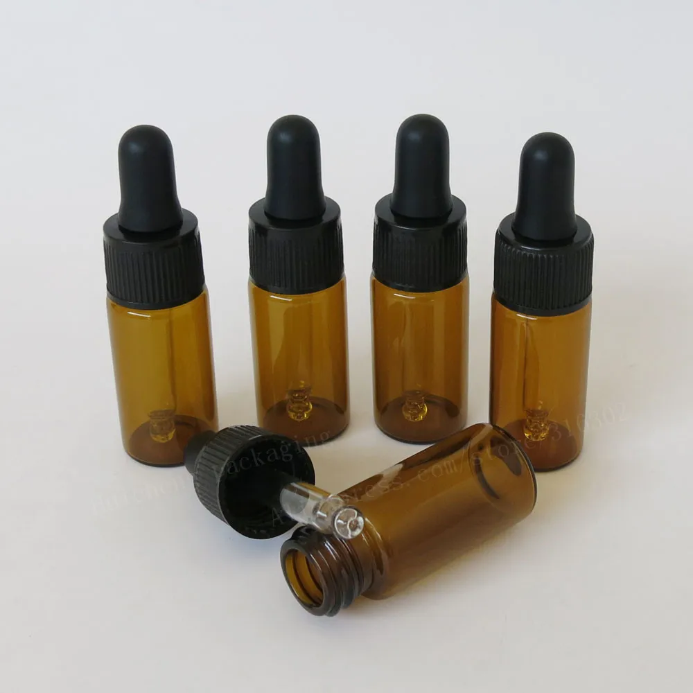

Free shipping - 50sets/LOT 10ml Amber Glass Essential Oil Dropper Bottle,1/3oz Glass Dropper Vials,10cc Amber Dropper Bottle