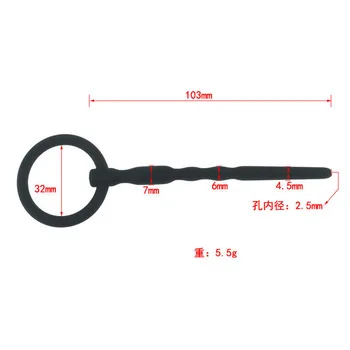 Medical Plug Uretral Dilator Silicone Irritation Rod Urethral Sound Rods Catheters & Sounds Sex Products Sounding Sex Toys O25