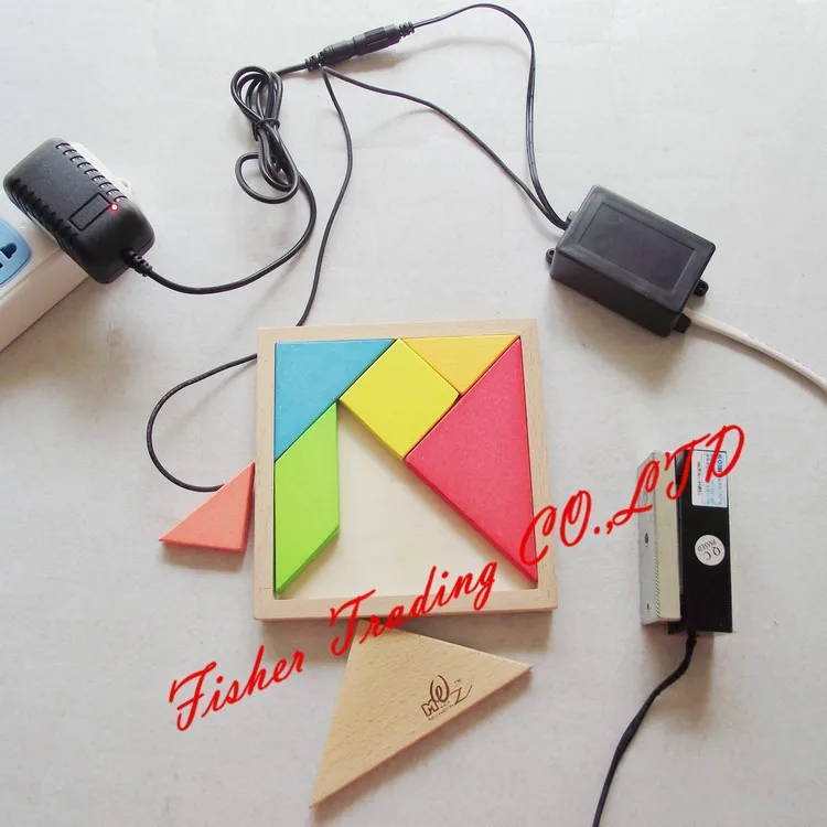 Игра Takagism в реальном мире, настоящая головоломка, головоломка tangram, чтобы открыть дверь, игра-головоломка для реального выхода