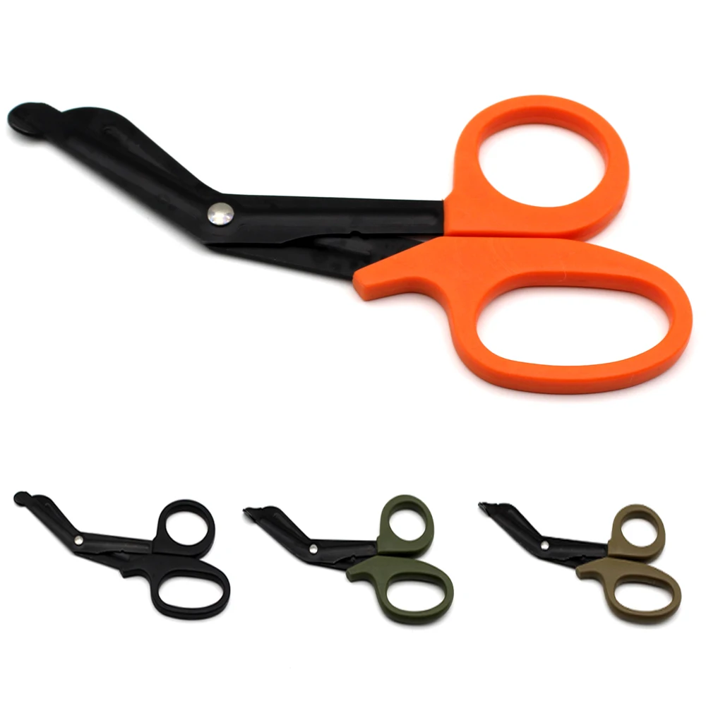 100Pcs-Lot-Scissors-Medical-Emergency-Canvas-Field-Equip-Hot-Shears-Shearing-Regulations-Emt-With-Fine-Teeth