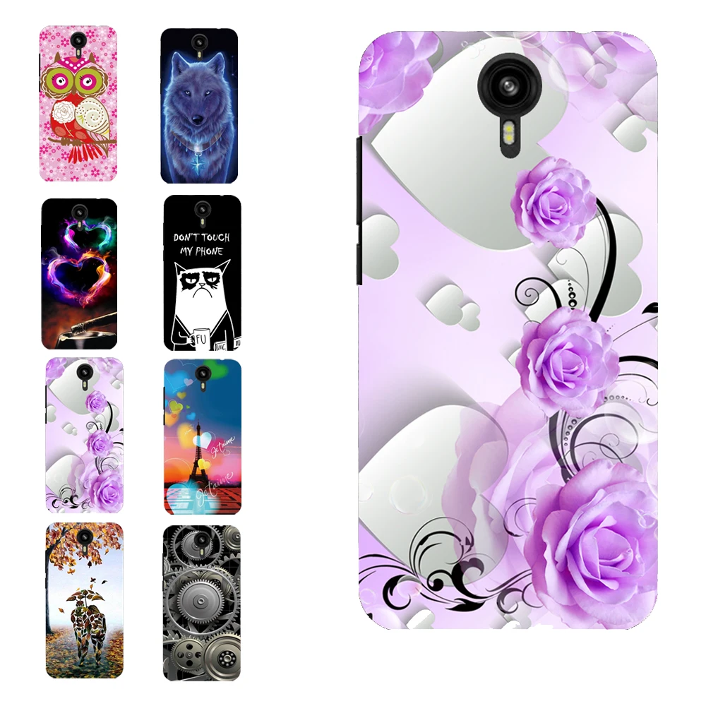 

Love Heart Art Rose Shell Bag Housing for Prestigio Muze B7 PSP7511DUO Flower Pattern Case Cover