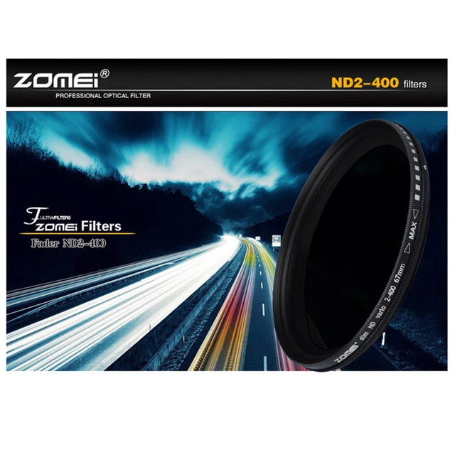 Cheap ZOMEI Glass Slim ND2 To ND400 Neutral Density Fader Variable ND filter Adjustable 49/52/55/58/62/67/72/77/82mm Cheap ZOMEI Glass Slim ND2 To ND400 Neutral Density Fader Variable ND filter Adjustable 49/52/55/58/62/67/72/77/82mm