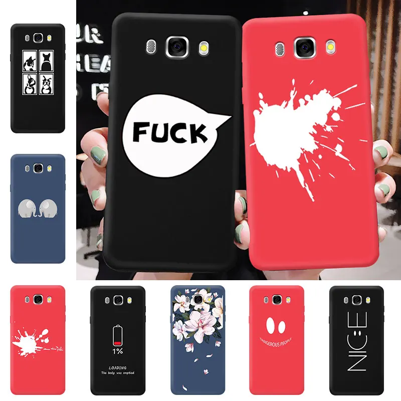 for Galaxy M10 M20 J6 Plus 2018 Soft Silicone Back Cover Samsung J7 2015 / 2016 2017 Colorful Gel Matte Phone Cases |