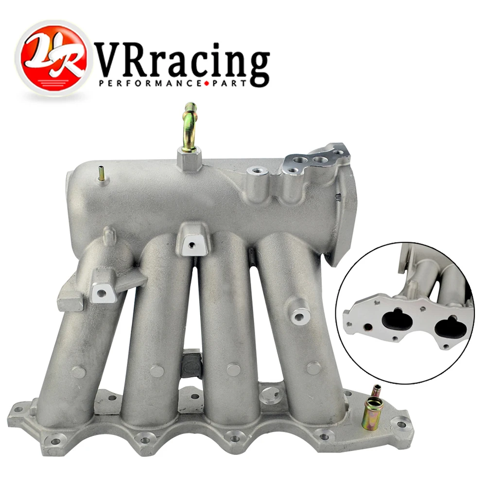 VR For b18c1 Aluminum 70mm Cast air Intake Manifold FOR 94 01 Acura