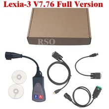 V7.83 Diagbox Lexia3 PP2000 lexia-3 Car Diagnostic Scanner with 921815C Full chip lexia 3 pp2000 diagnostic Interface free ship