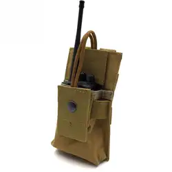 Рации Сумки Открытый Многофункциональный тактический домофон посылка сумка армии Вентилятор придаток Защитный Чехол рации сумка