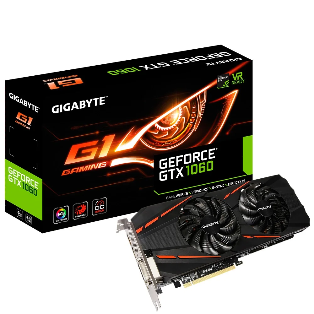 Bykski N-GV1070G1V2-X GPU водоблок плюс GIGABYTE GeForce GTX 1060 G1 Gaming 6G. P/N: GV-N1060G1 GAMING-6GD | Компьютеры и