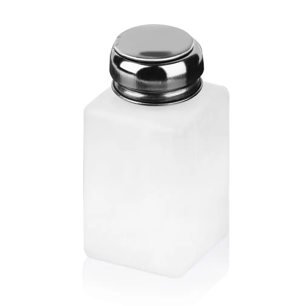 

200ml Empty Pumping Dispenser Liquid Alcohol Press Nail Polish Remover Dispenser Pumping Bottle Cleaner Nail Art Equipment Bott