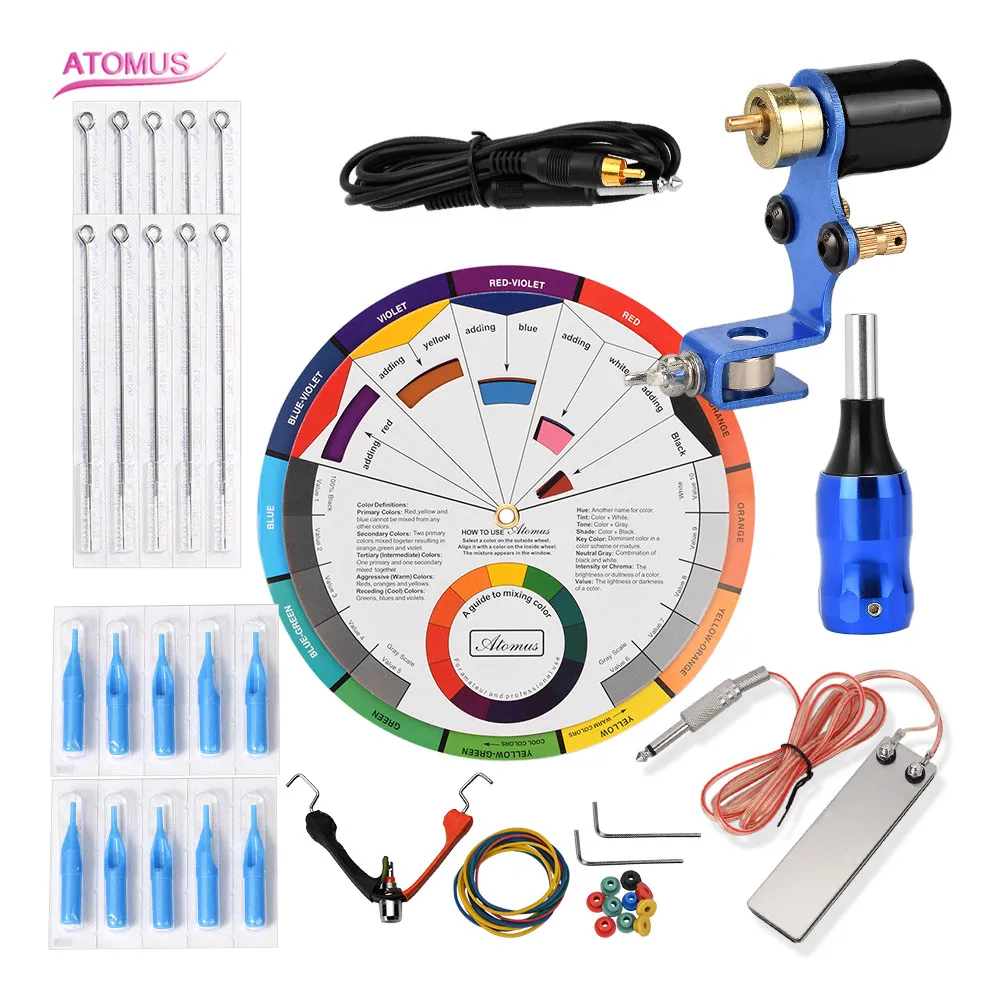 

Tattoo Machine Rotary Kits Principiante Tatto Para Rotativa Rotary Machinery Tatoo Kit De Tatuagem Tatu Tatuar Profesional Set