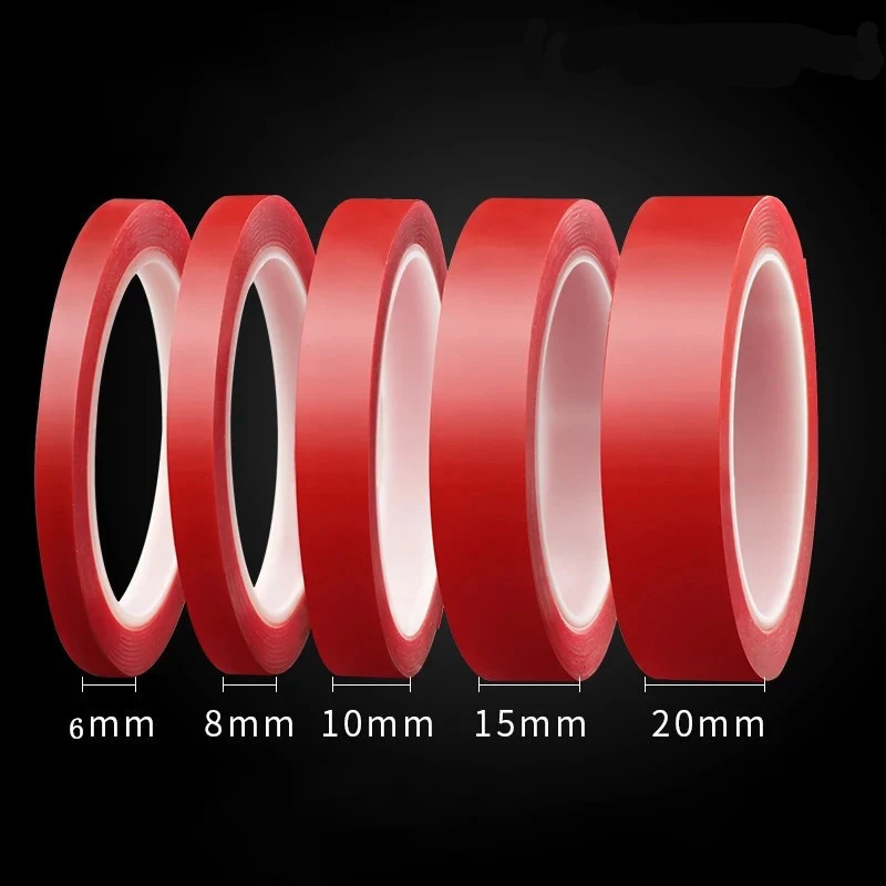 Vexverm Car Acrylic Tape Transparent Silicone Double Sided Tape Sticker For Car High Strength No Traces Adhesive Sticker