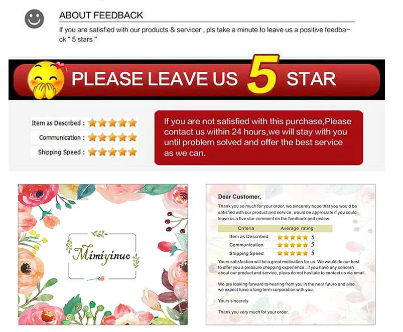 about feedback