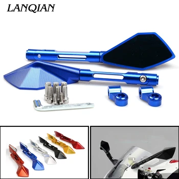 

Motorcycle Mirrors Universal Motorbike Side Mirror For Kawasaki Z900 Z650 Z125 Z250 Z1000SX Z750R ZZR 400 1100 ZR7 ZX10R ZX6R