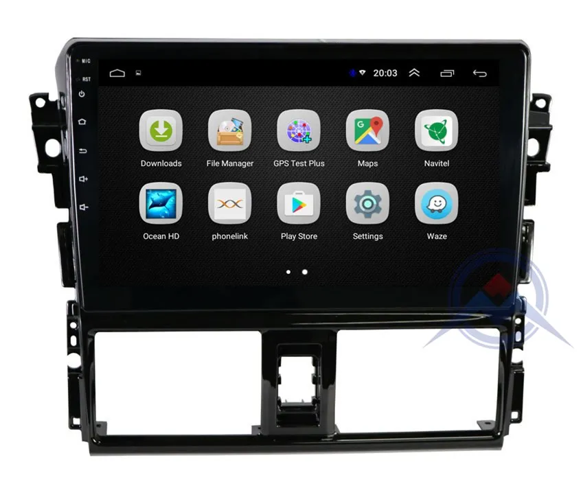 Cheap ZOHANAVI Android 2.5D Car multimeida player for Toyota Vios Yaris 2013 2014 2015 2016 radio DVD GPS Navigation stereo 17