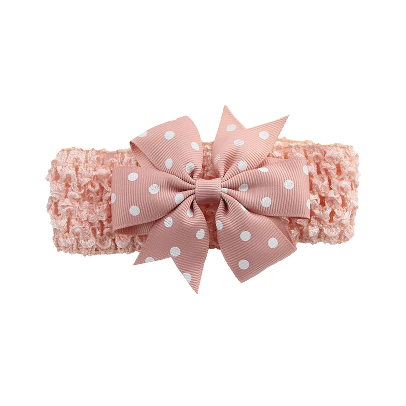 Kids Girls Lace Flower Hairband Elastic Headband hair accessories for girls Headwear (19)