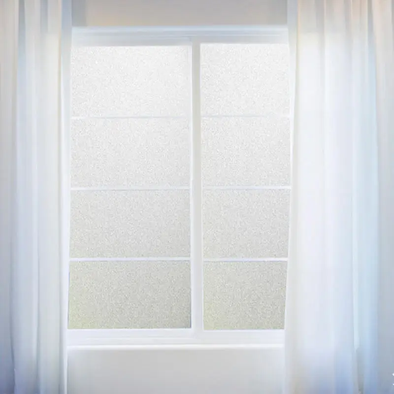 

Sticker PVC Frosted Window Film Waterproof Self-Adhesive Glass Sticker Home Bedroom Bathroom Office Privacy Scrubs Frost Films