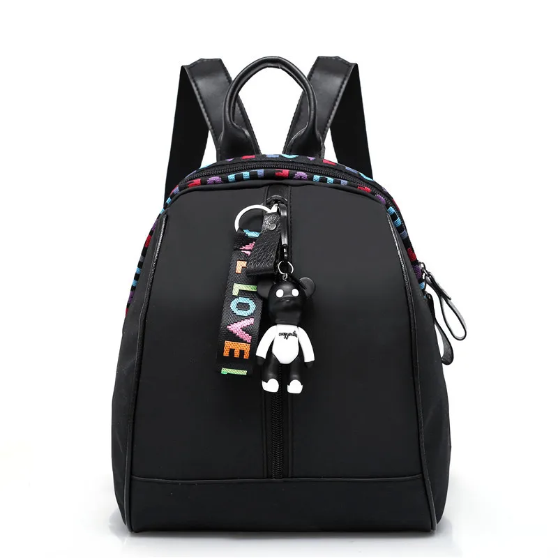 

LXFZQ New fashion Travel backpack black school bag backpacks for adolescent girls school bags mochila feminina mochila escolar