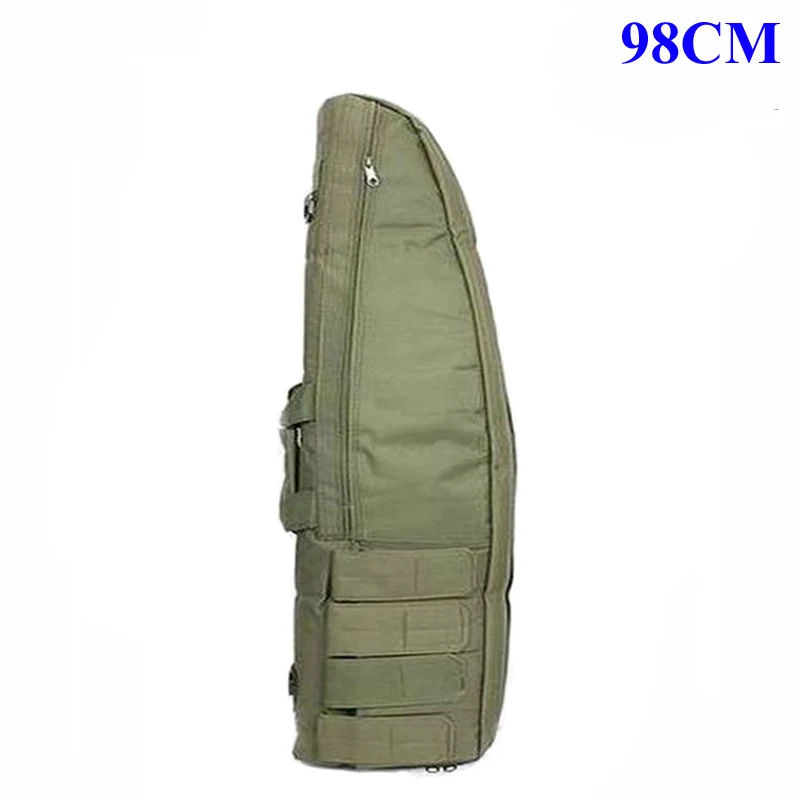 98cm Green 98 см/118 см тактическая сумка для оружия военный пистолет для переноски снайперский чехол для винтовки ружья защитные сумки для страйкбола охотничий рюкзак сумка через плечо - Цвет: 98cm Green